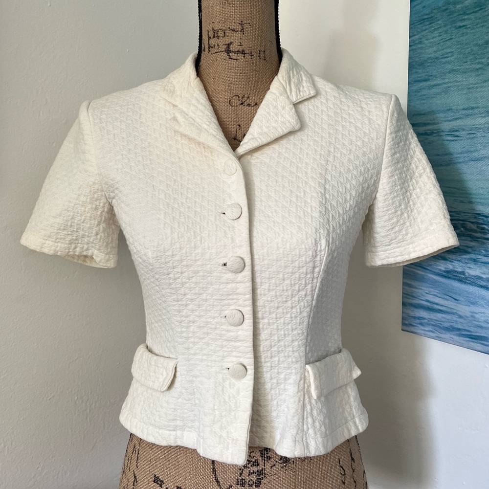 Vintage Blazer Anne Elisabeth Abaya Paris
